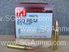 50 Round Box - 223 Rem 55 Grain FMJ Brass Case Hornady Training Ammo - 80275